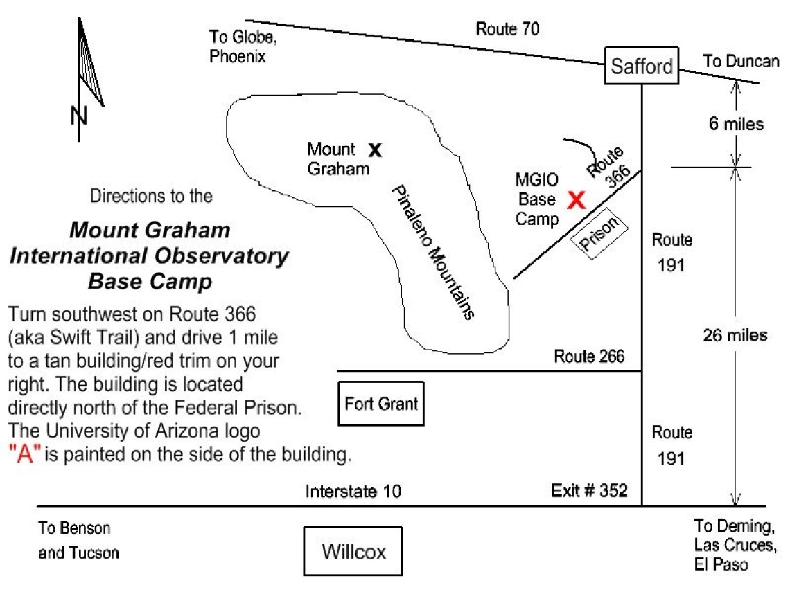 Base camp map