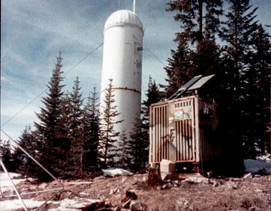 Tower at Mount Graham